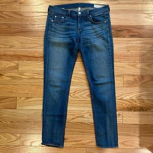 Rag & Bone The Dre Boyfriend Low Rise Boy Fit - Size 26